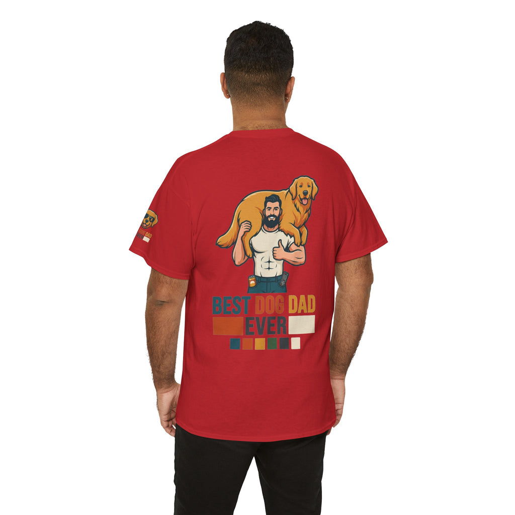 "Best Dog Dad" Premium Graphic Tee