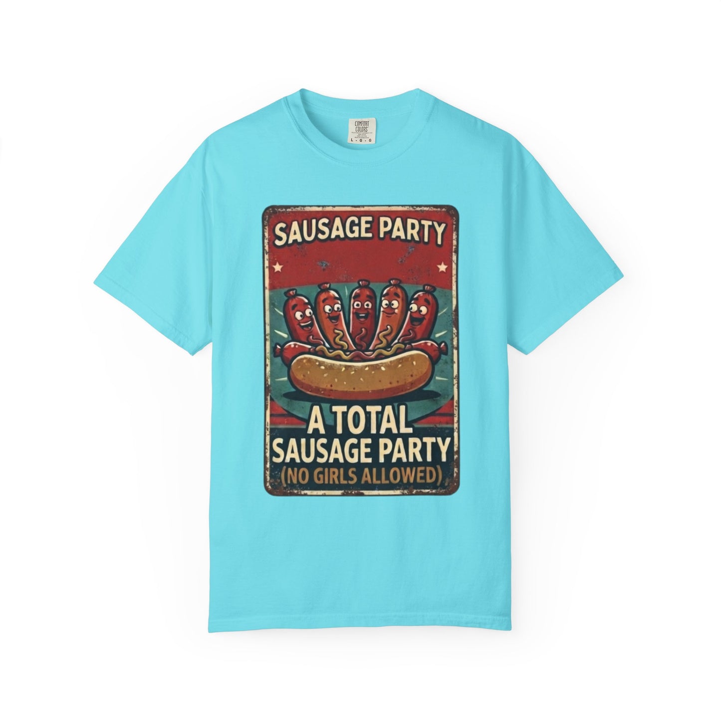 "Sausage Party" Unisex Garment-Dyed Tee