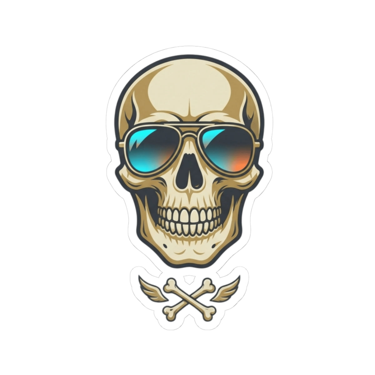 "Bad to the Bone Marrow" Sticker