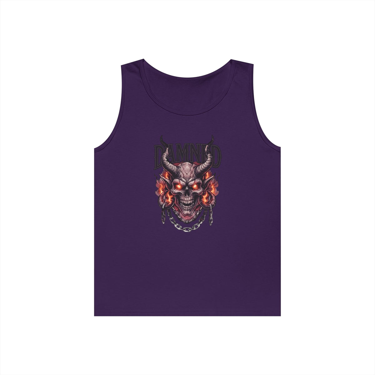 Color: Purple | Damned Tank Top