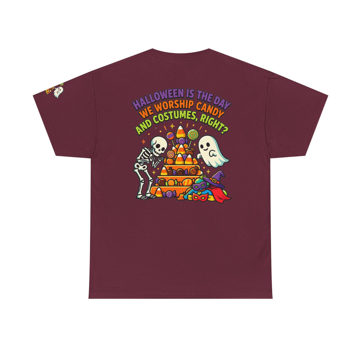 Color: Maroon | Worship Candy Premium Graphic Tee