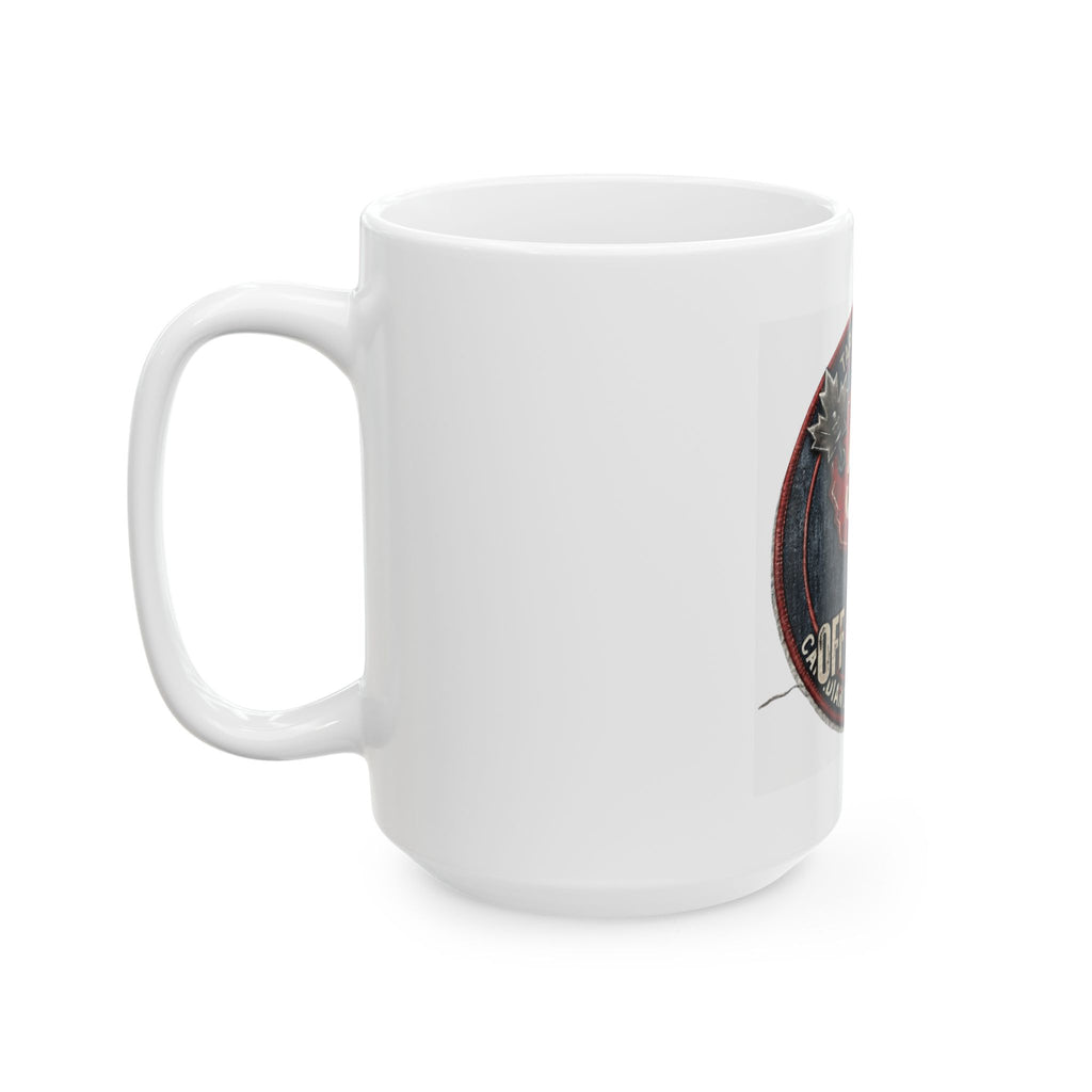 "50% Off Canada" White Ceramic Mug