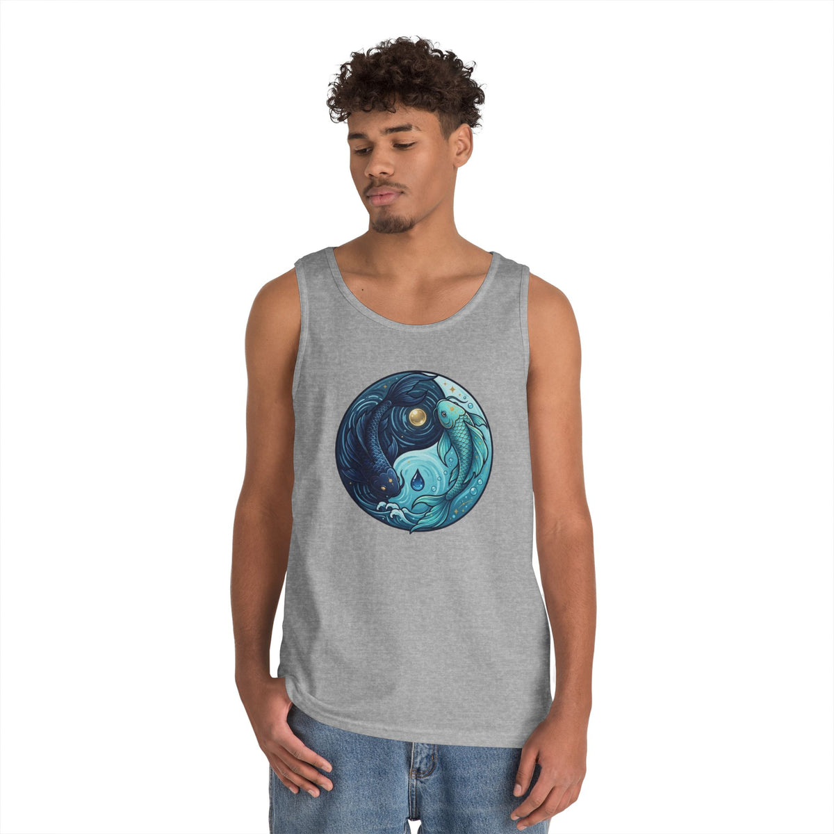 "Yin Yang Pisces" Tank Top