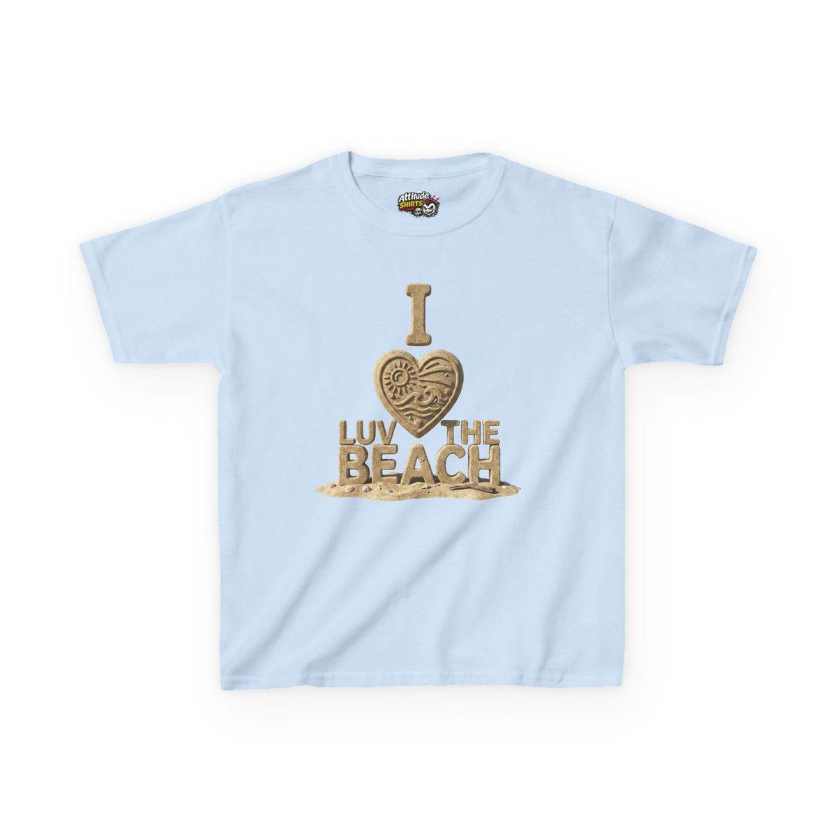"I Luv The Beach" Kids Tee