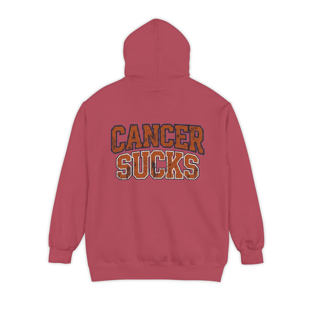 "Cancer Sucks" Garment-Dyed Hoodie