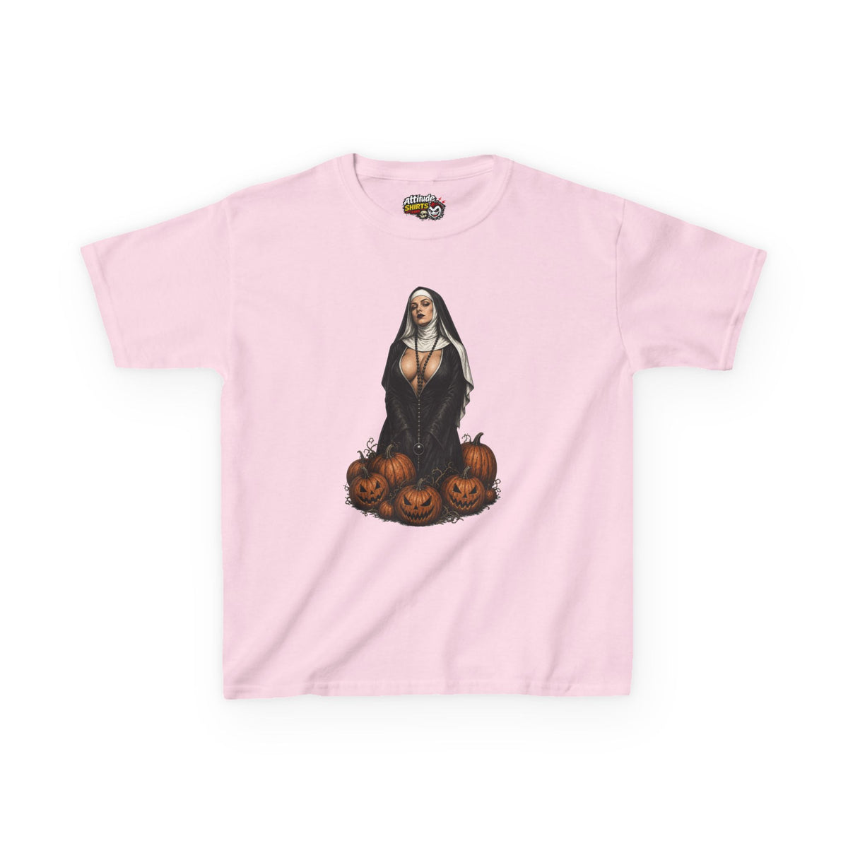 "Halloween Nun" Kids Tee