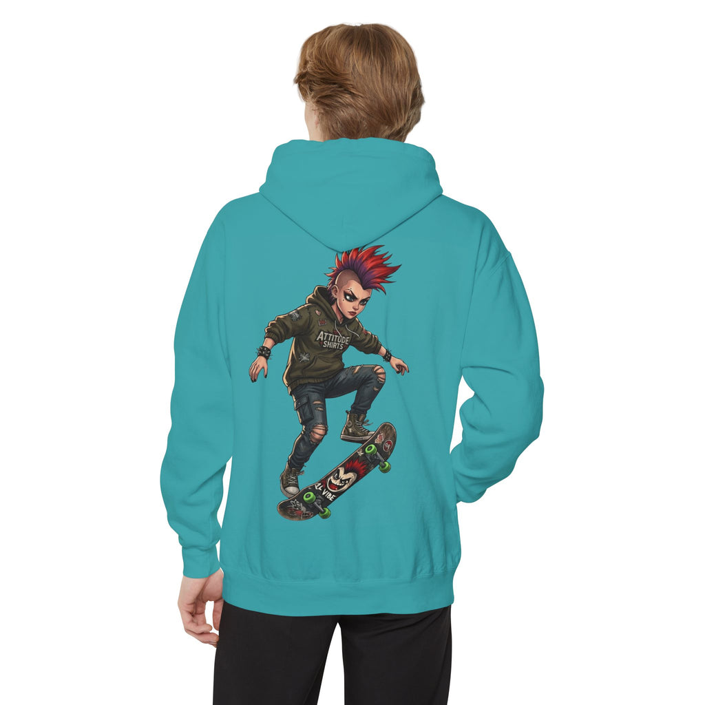 "Riot" Garment-Dyed Hoodie