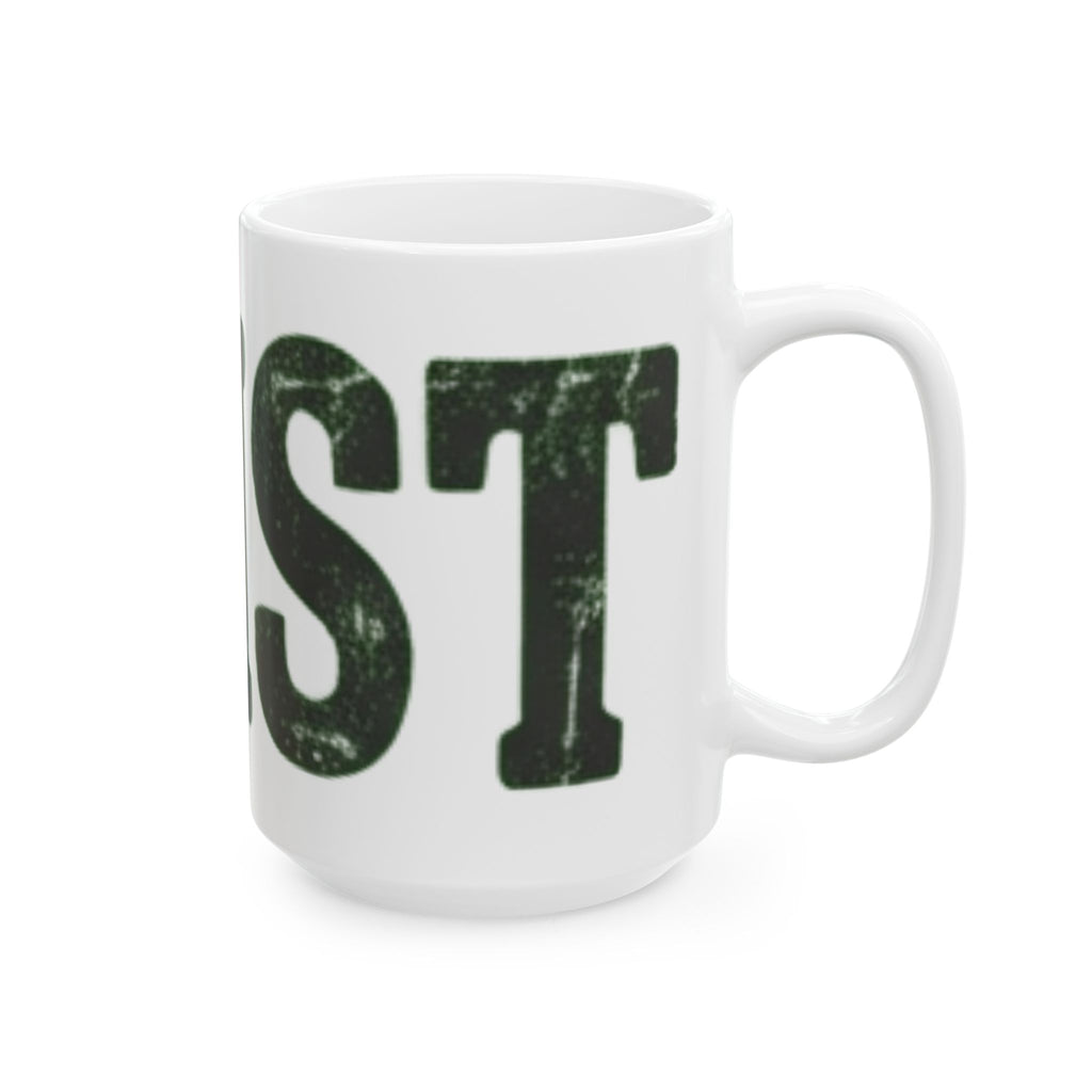 "Better than God" White Ceramic Mug — Graphic