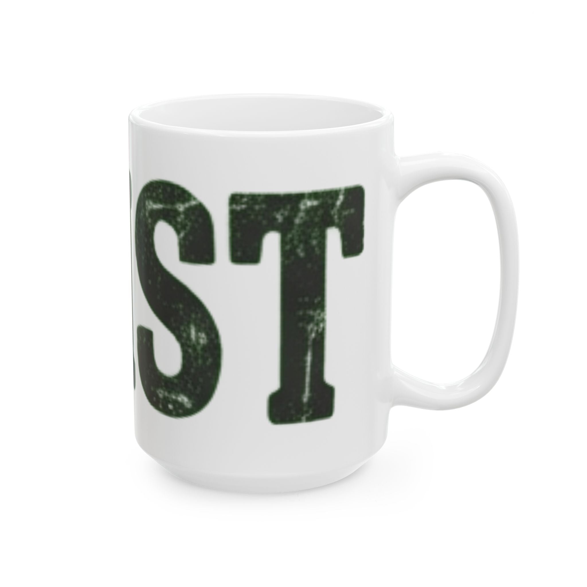 "Better than God" White Ceramic Mug — Graphic