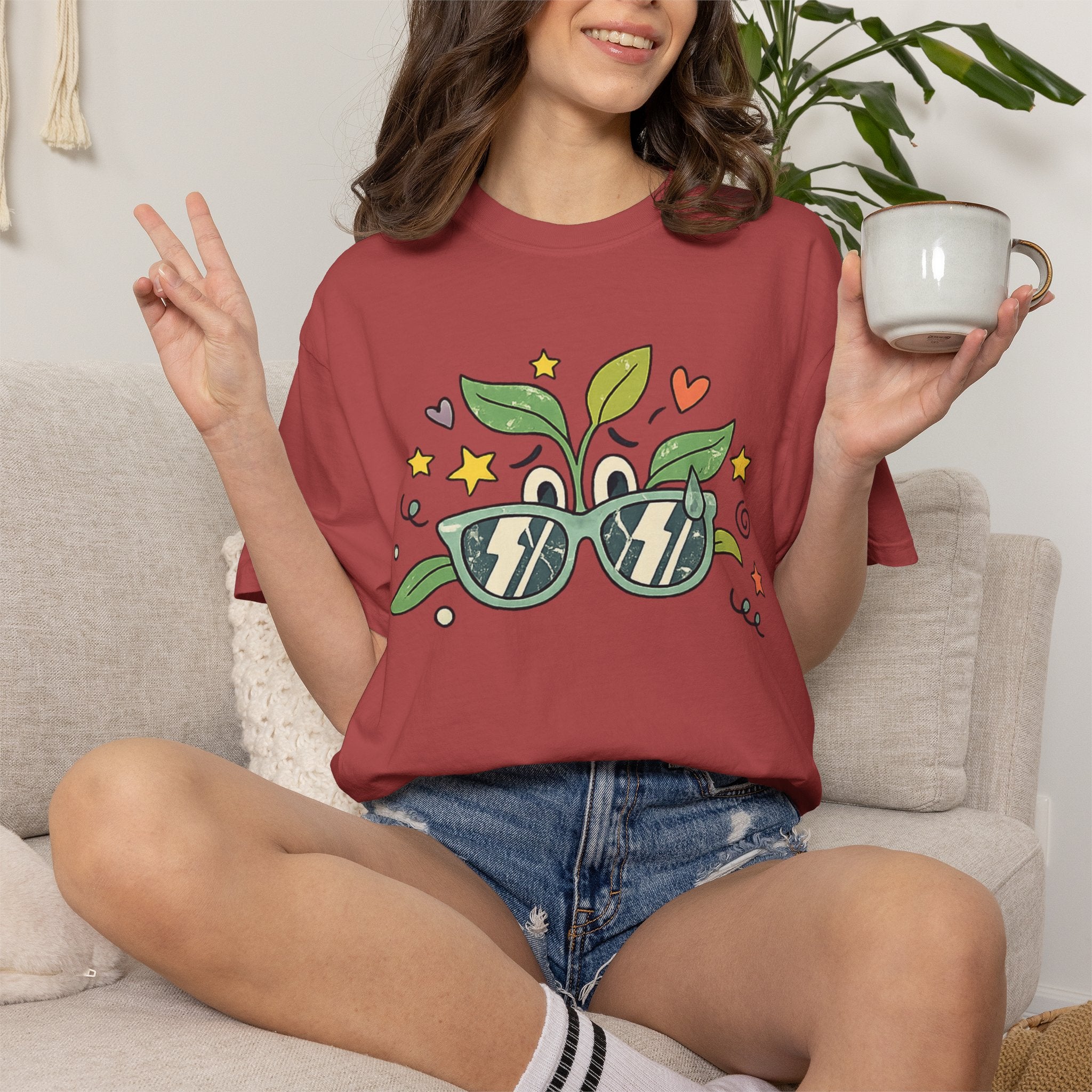 "Plant Alive" Unisex Garment-Dyed T-shirt