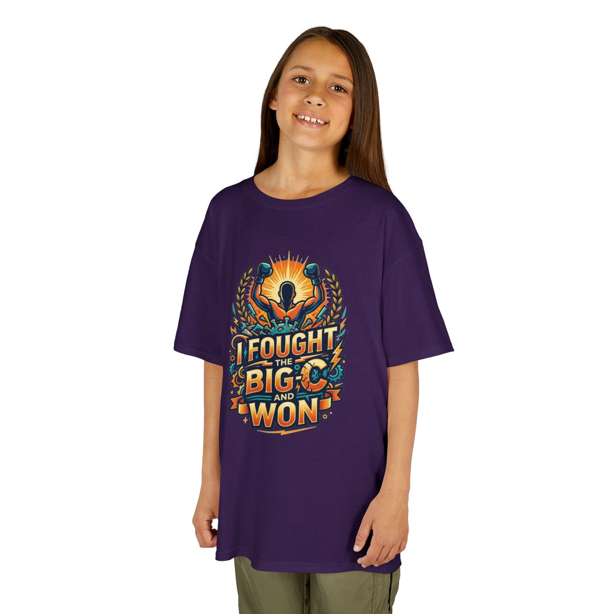 "I Fought The Big C and Won" Kids Tee