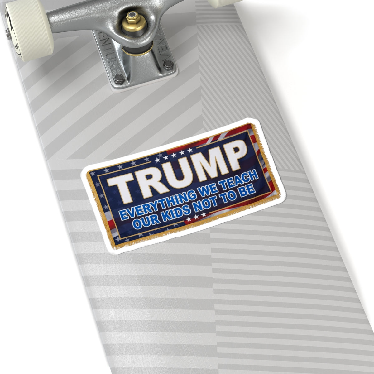 "Trump Teach Our Kids" Sticker — Main