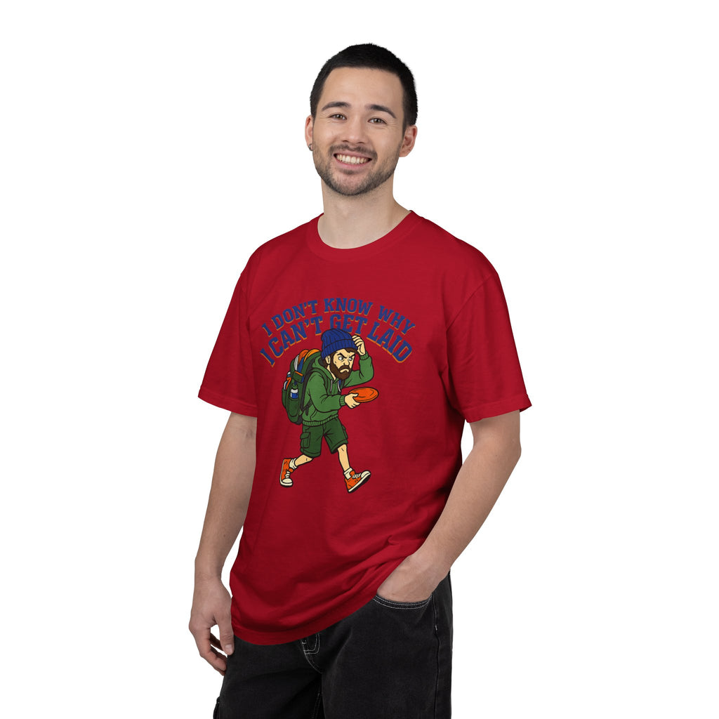 "Can't Get Laid" Unisex Garment-Dyed T-shirt