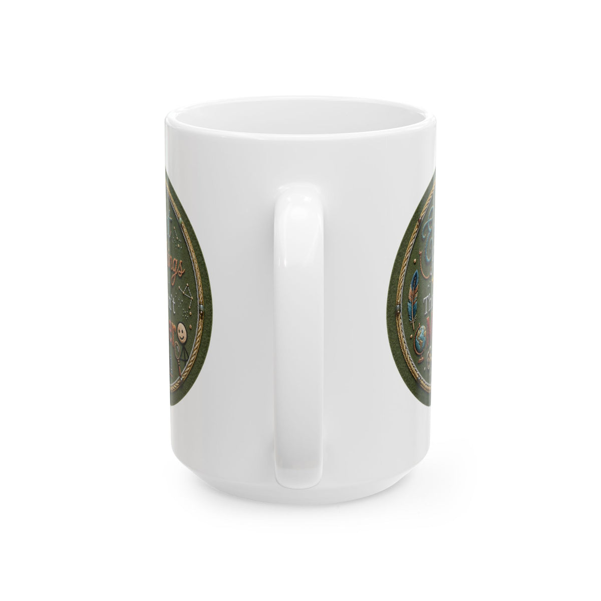 "Expert In Things That Don't Matter" White Ceramic Mug