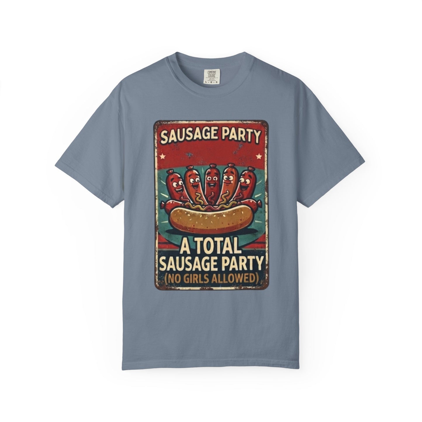 "Sausage Party" Unisex Garment-Dyed Tee
