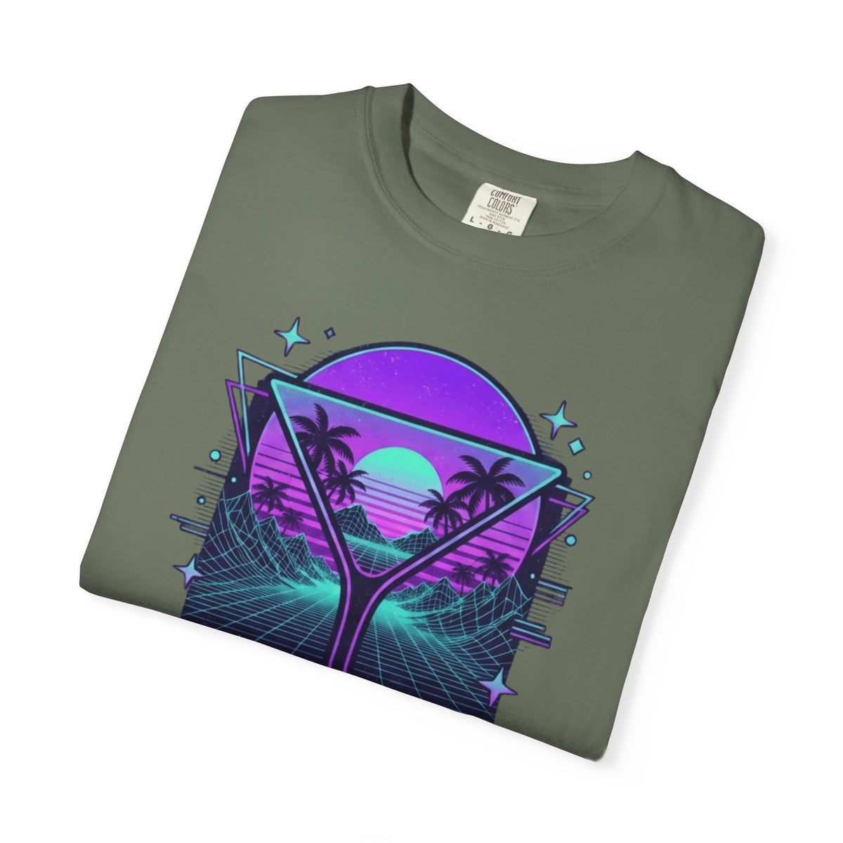 "Up All Night" Unisex Garment-Dyed Tee