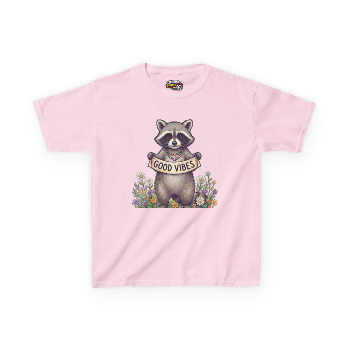"Hippy Raccoon" Kids Tee