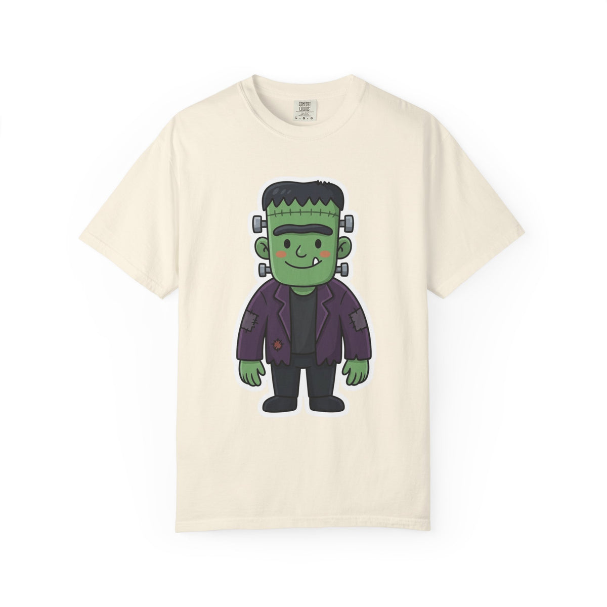Color: Ivory | Frankenstein Unisex Garment-Dyed Tee