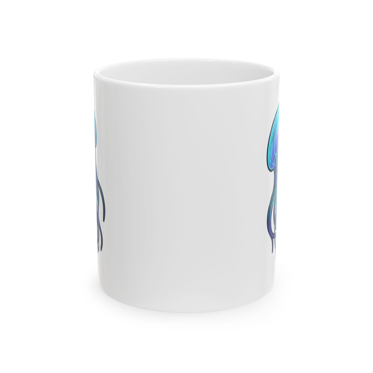 "Jelly Credible" White Ceramic Mug — Graphic