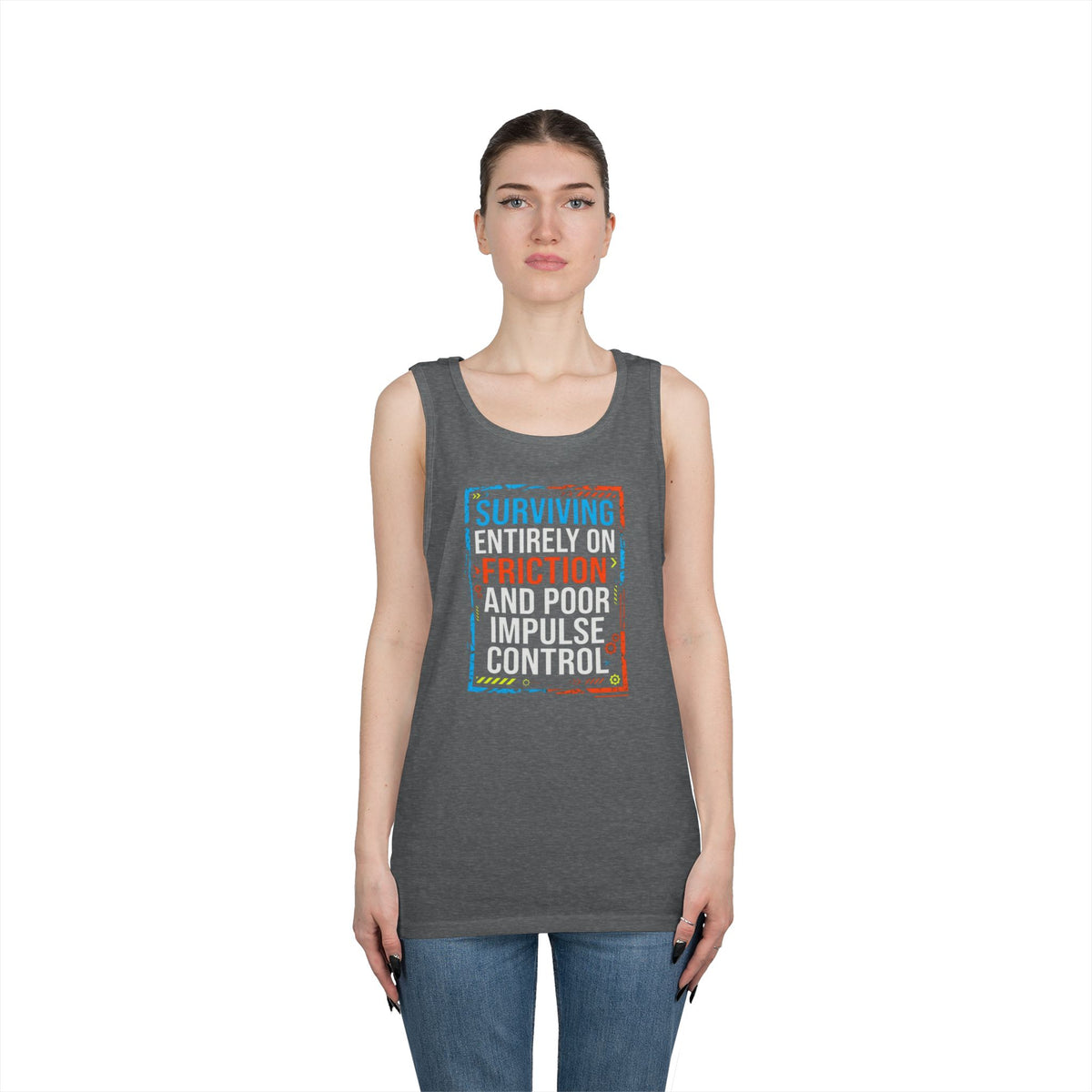 "Surviving On Friction" Tank Top