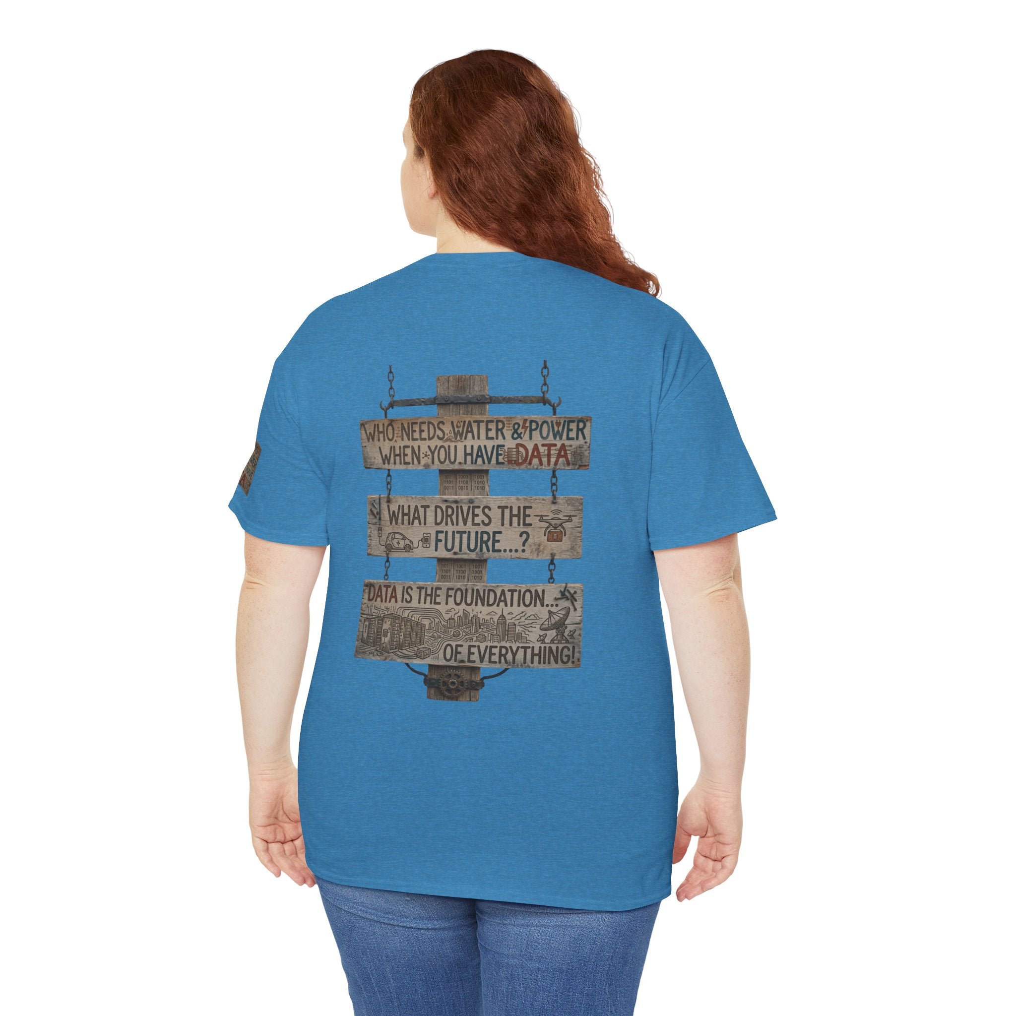 "Who Needs Water and Power" Premium Graphic Tee