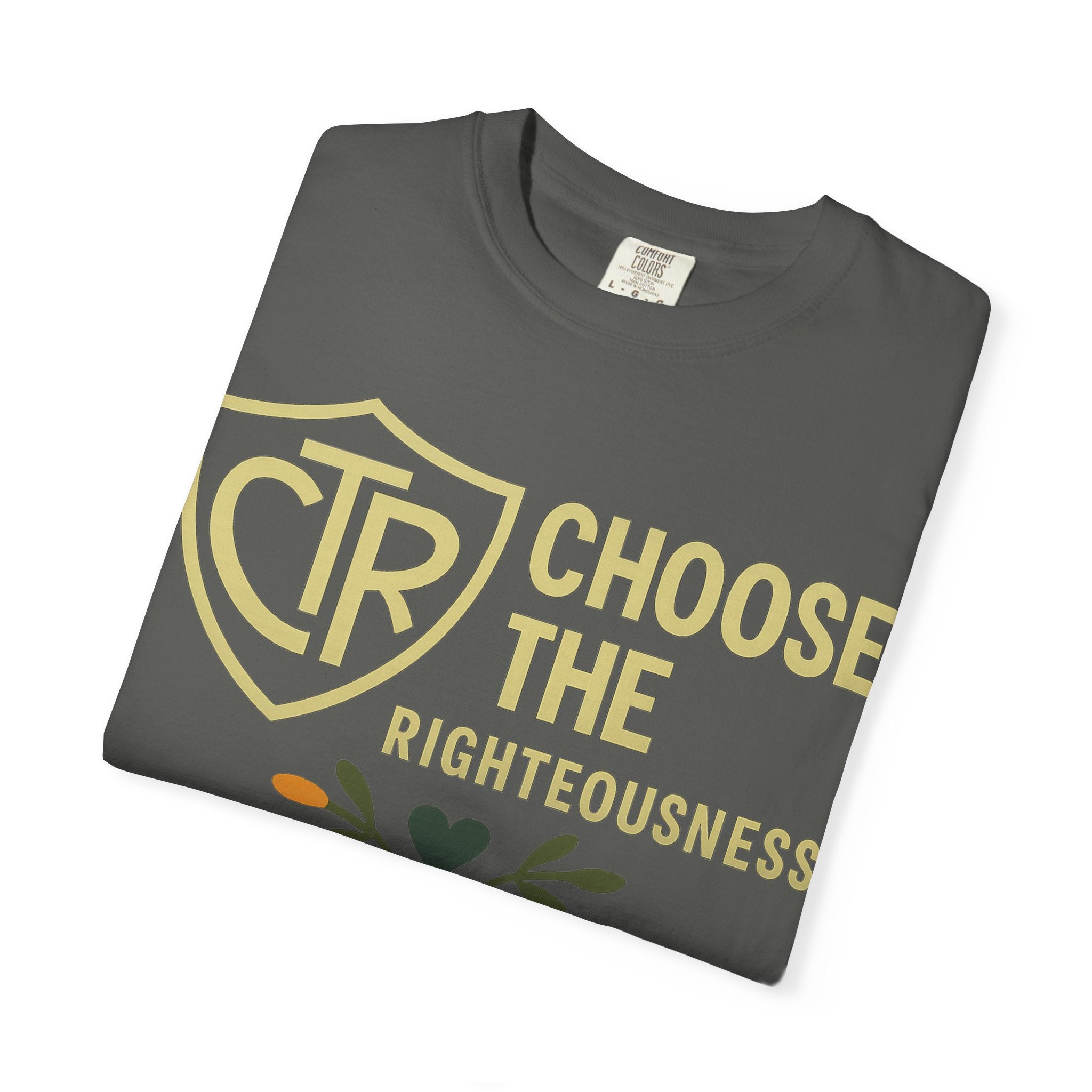 "CTR: Choose the Righteousness" Unisex Garment-Dyed T-shirt
