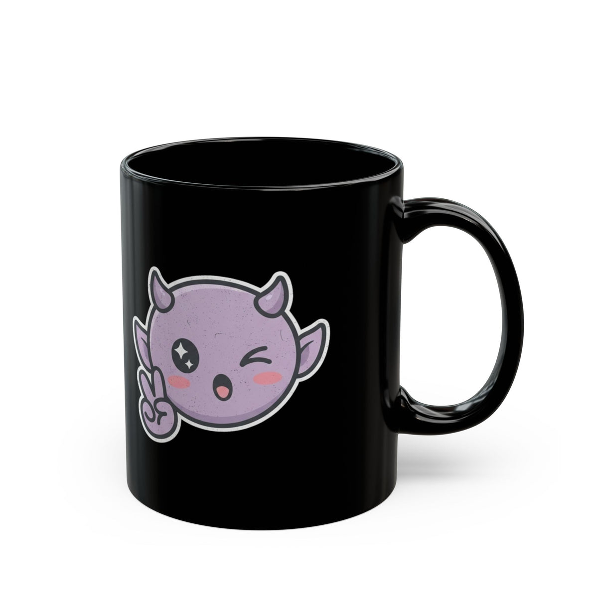 "Good Book Series He Called Them Out Of Me" Black Ceramic Mug — Graphic