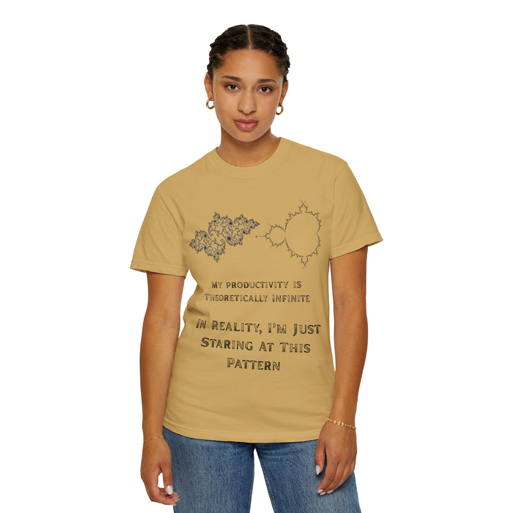 "Theoretically Infinite" Unisex Garment-Dyed Tee