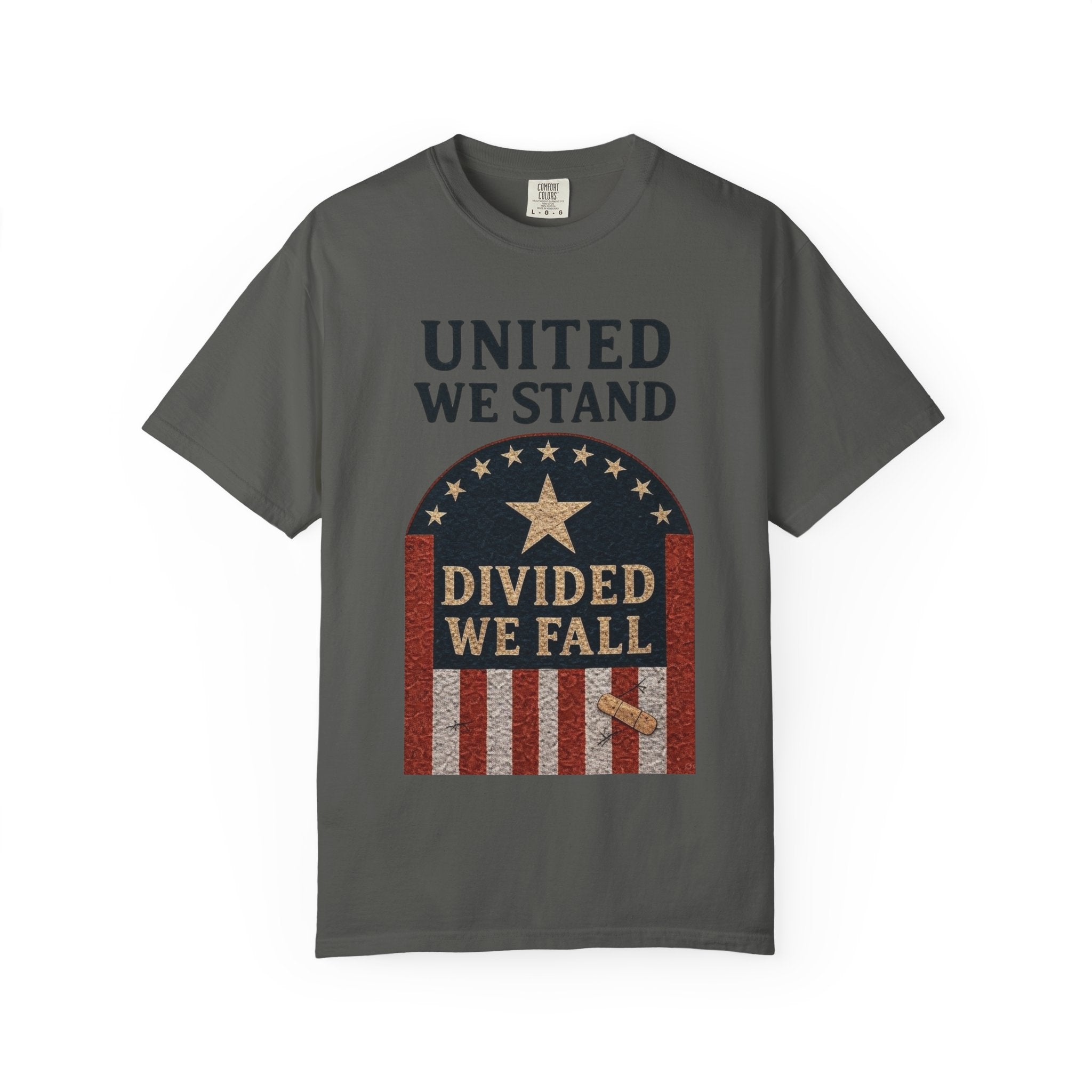 "UNITED WE STAND" Unisex Garment-Dyed T-shirt