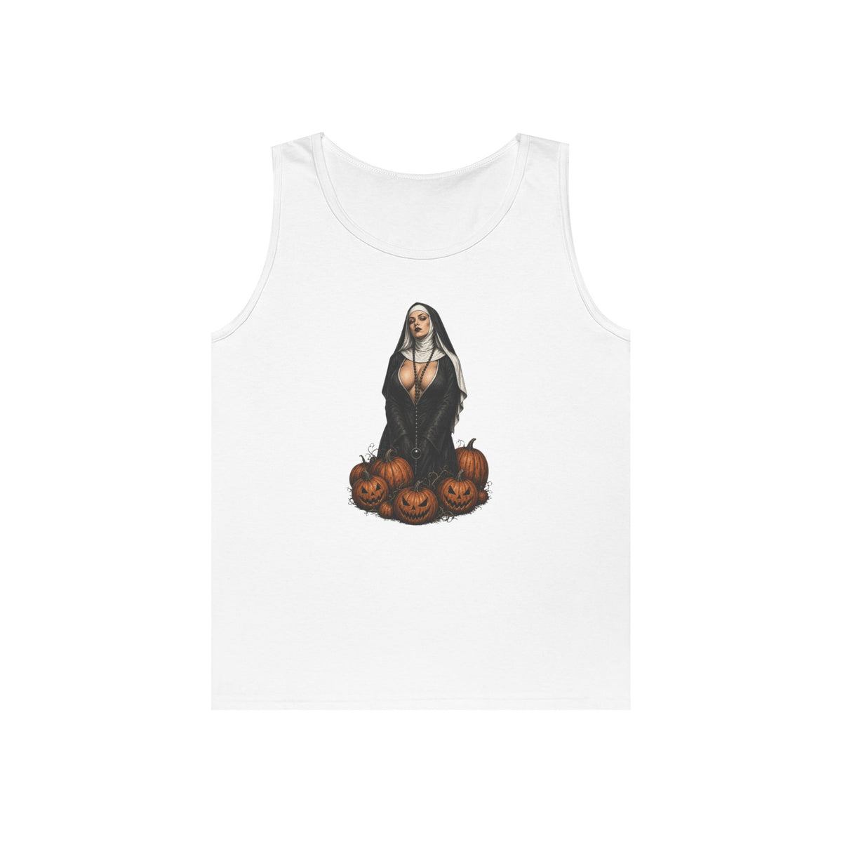 "Halloween Nun" Tank Top