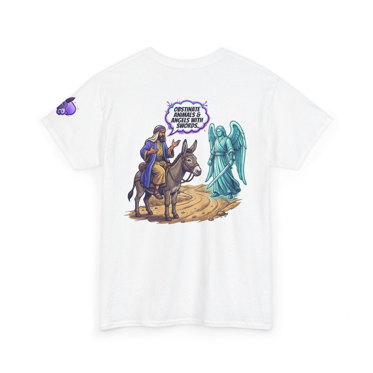 Good Book Series Obstinate Animals & Angels With Swords Premium Graphic Tee