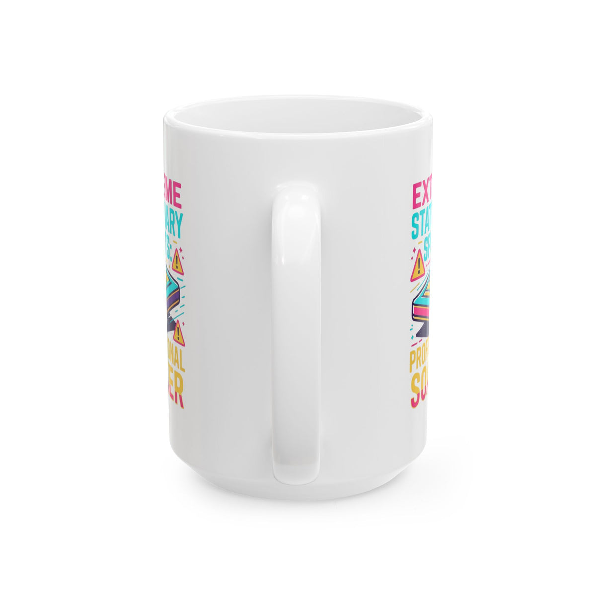"Professional Soaker" White Ceramic Mug