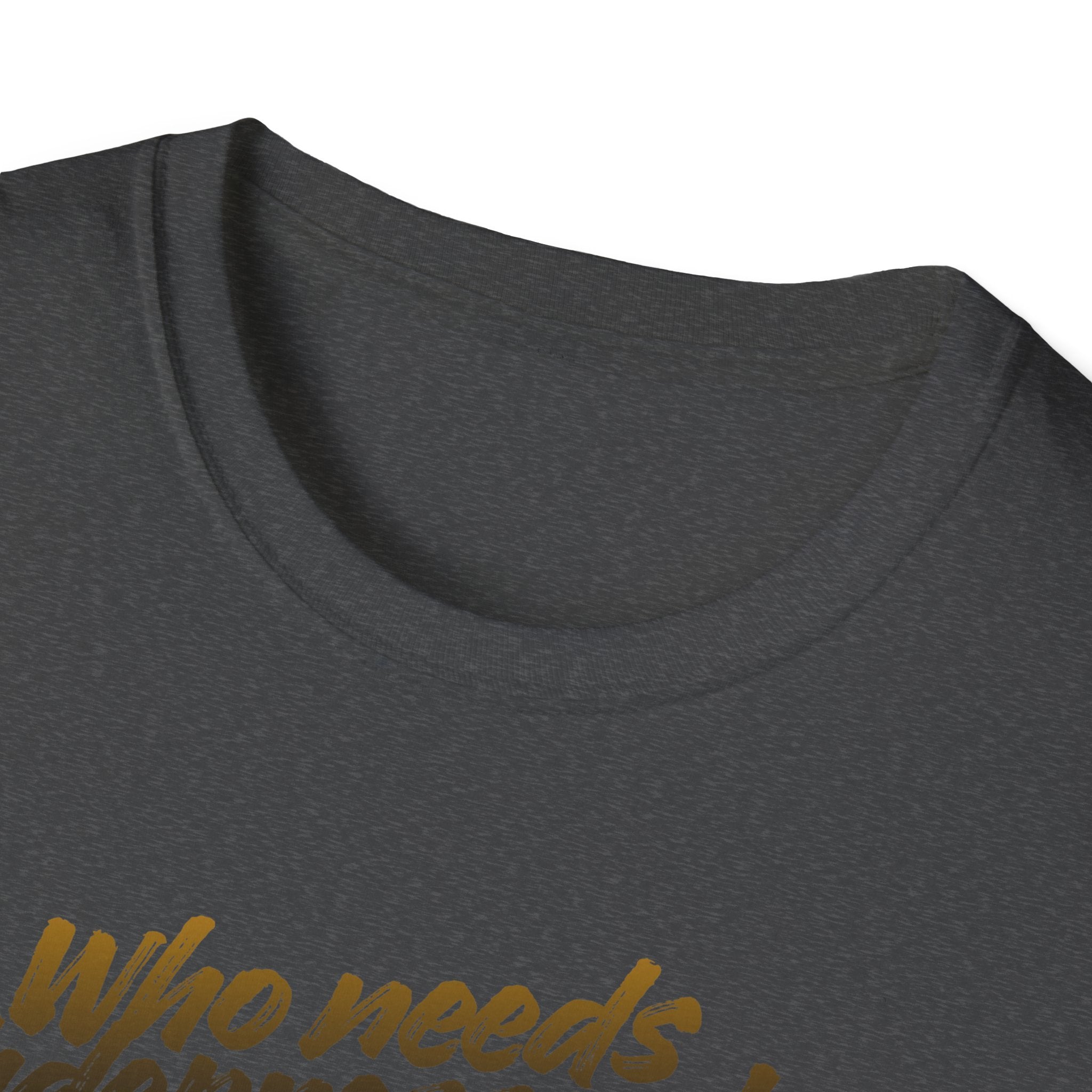 Beer Graphic T-Shirt — "Who Needs Antidepressants When You Have Beer?" Retro Pint Design