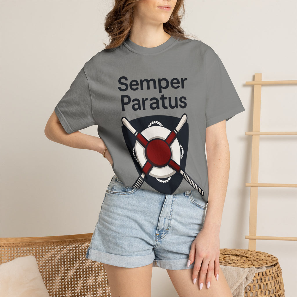 "Semper Paratus" Unisex Garment-Dyed T-shirt