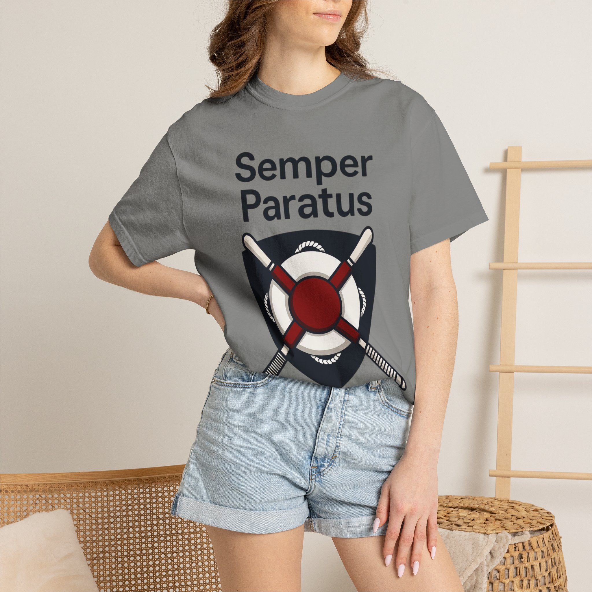 "Semper Paratus" Unisex Garment-Dyed T-shirt