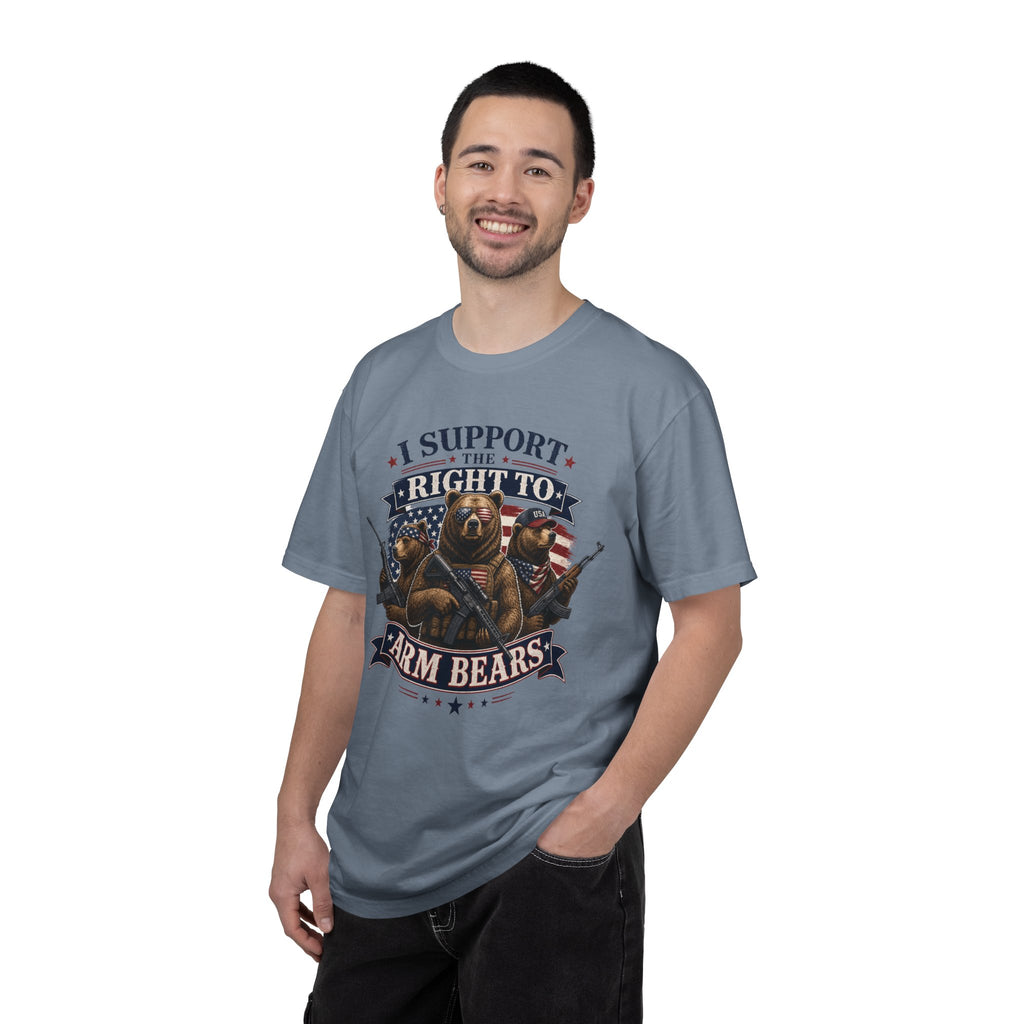 "Armed Bears" Unisex Garment-Dyed Tee