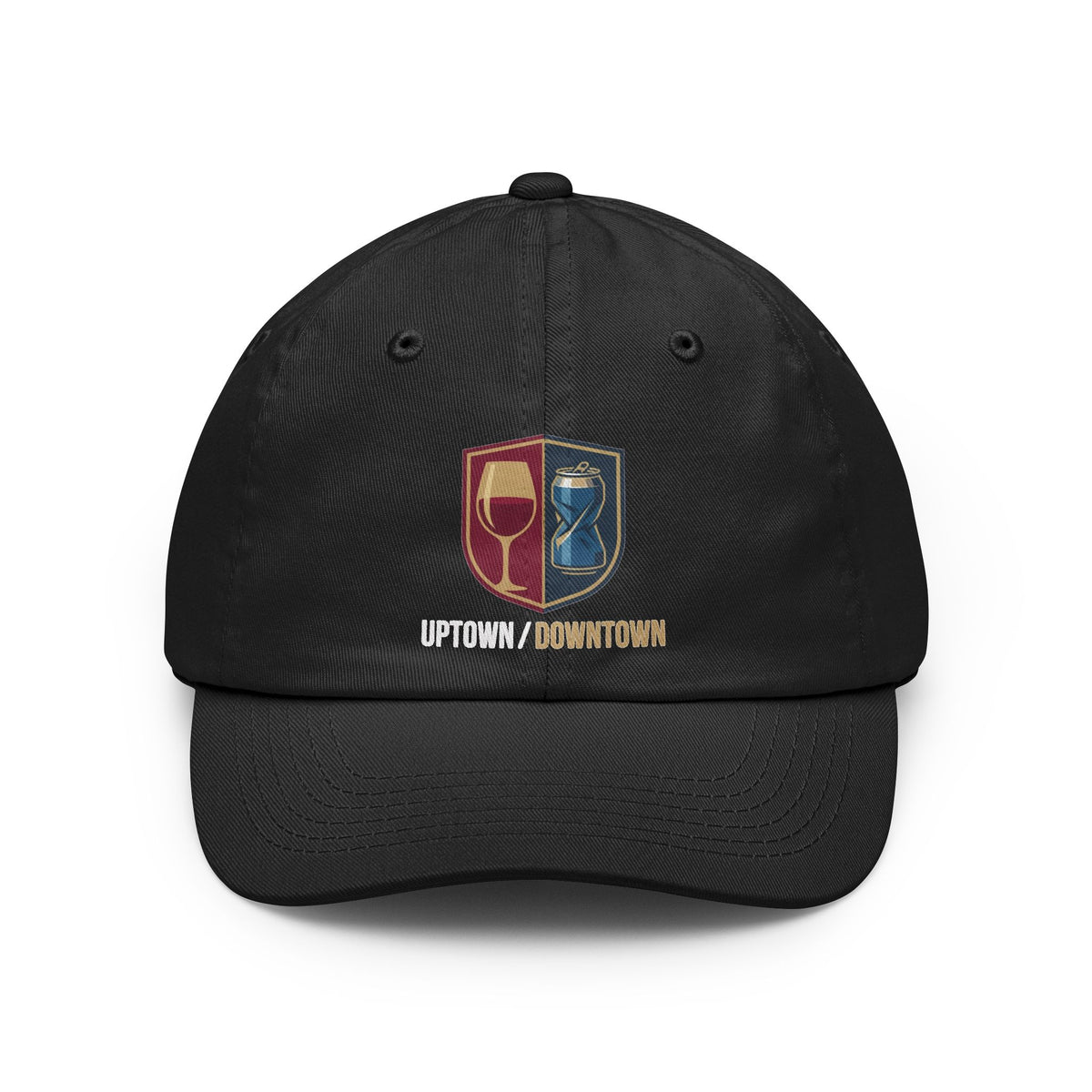 Color: Black | Uptown-Downtown Dad Hat