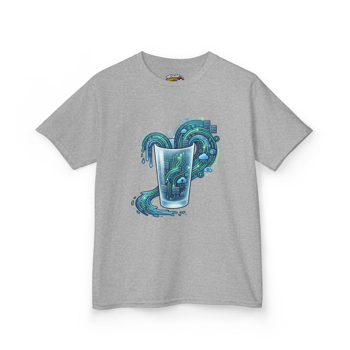 "Glass of Data" Kids Tee