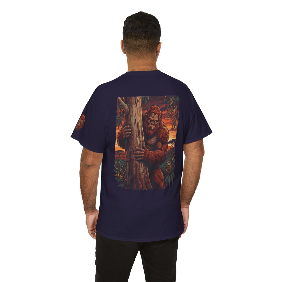 Color: Blackberry | Yowie (Australian Folklore) Premium Graphic Tee