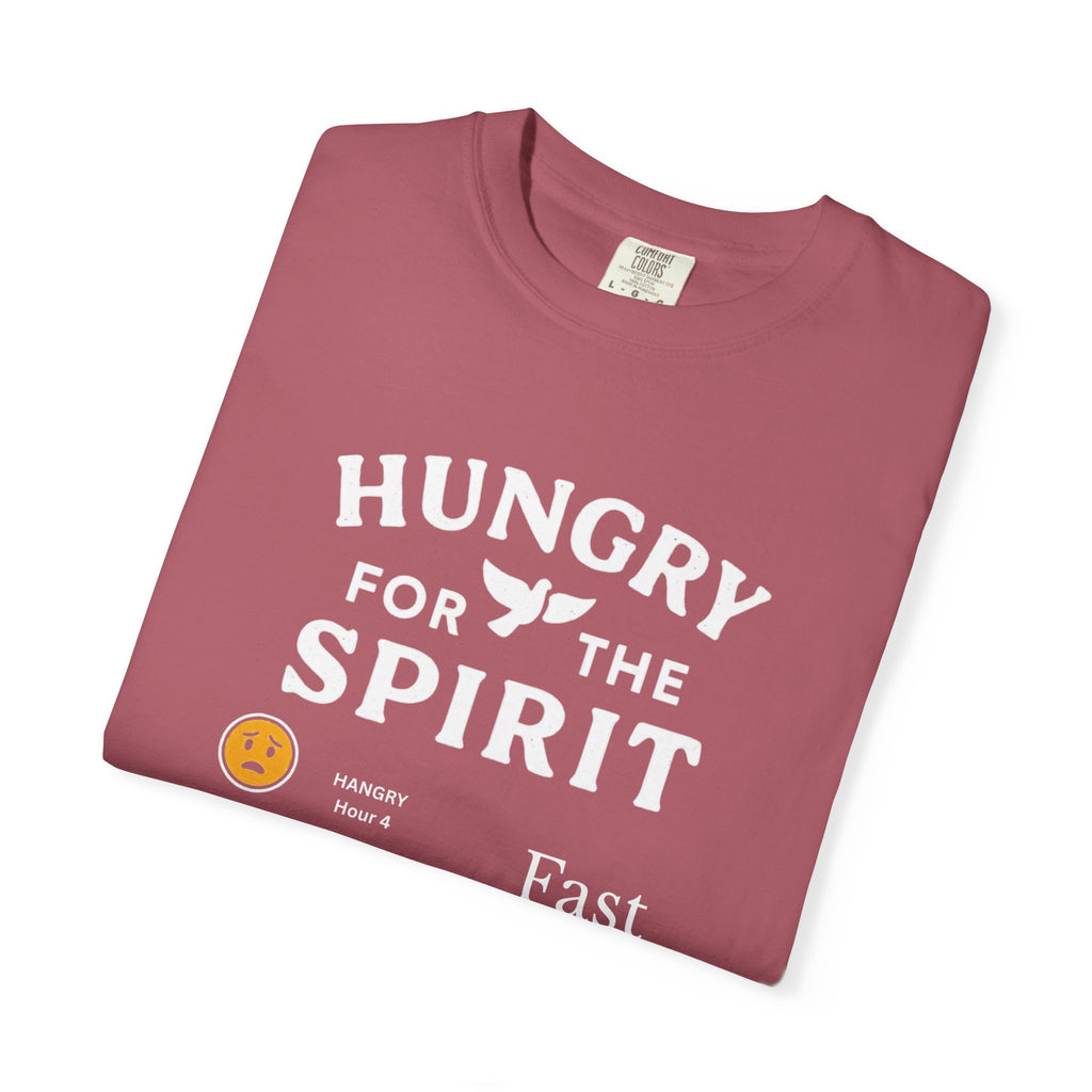 "Fast Sunday Mood Meter" Unisex Garment-Dyed T-shirt