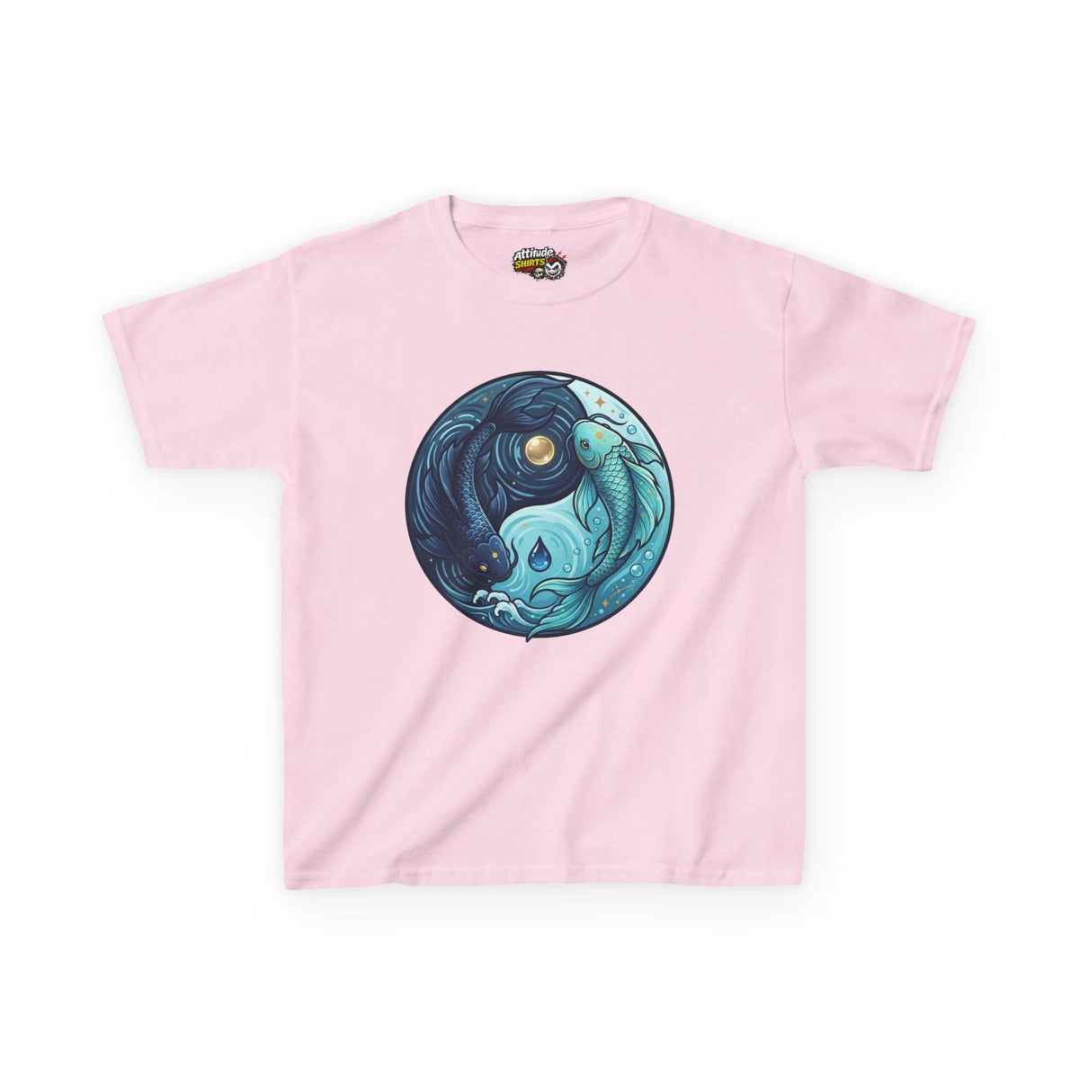 Yin Yang Pisces Kids Tee