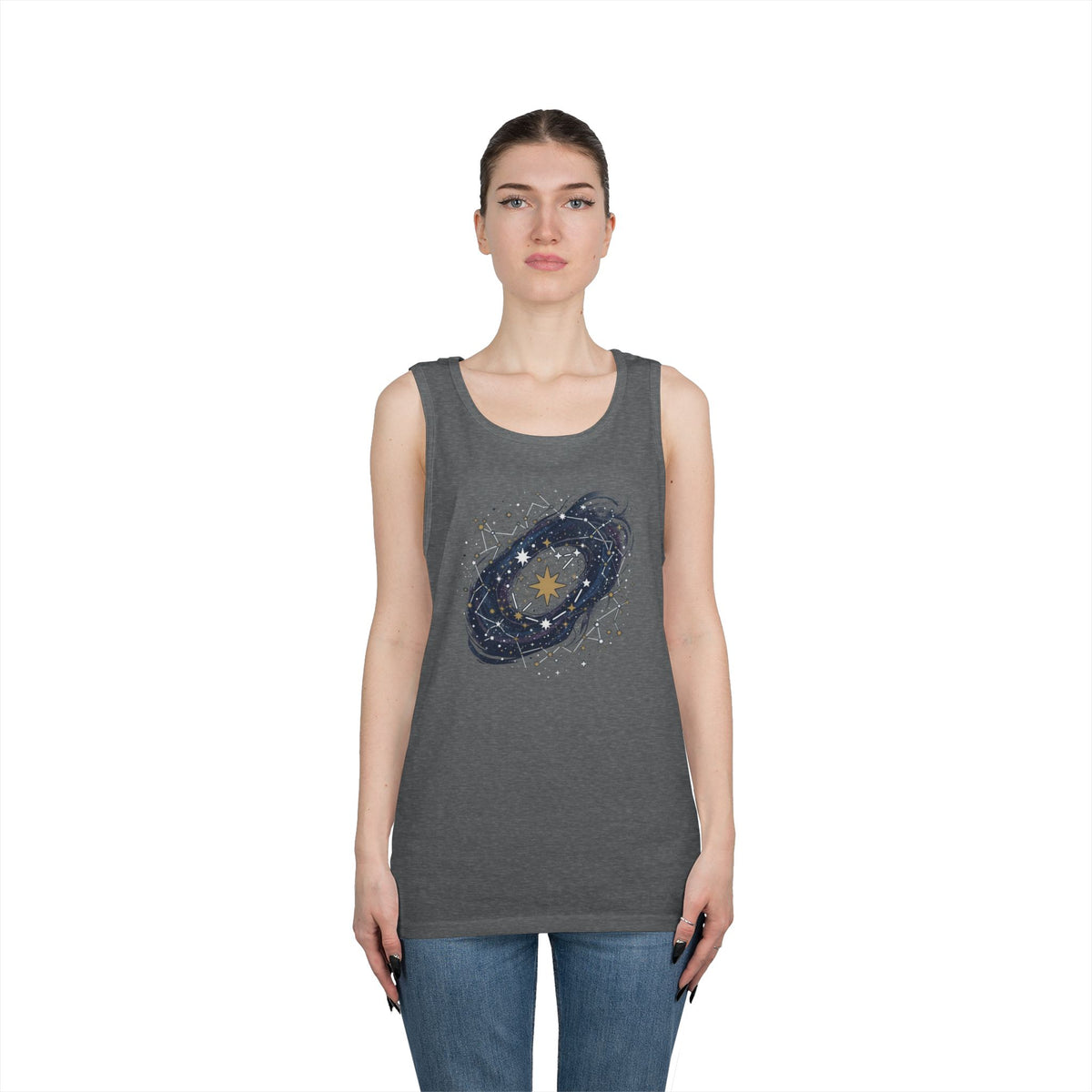 "Constellation Map (Dark Sky)" Tank Top