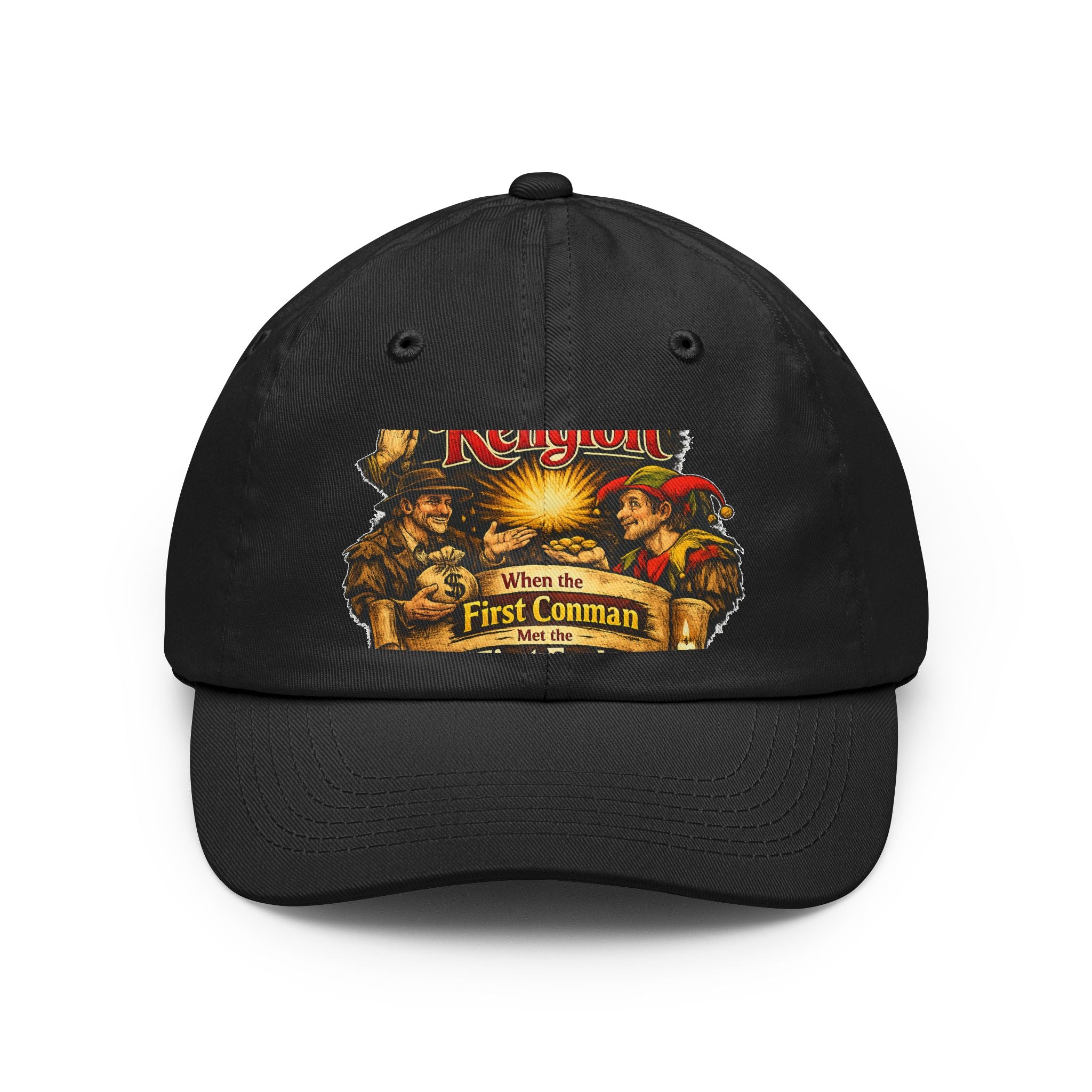 First Conman, First Fool | Dad Hat — AttitudeShirts
