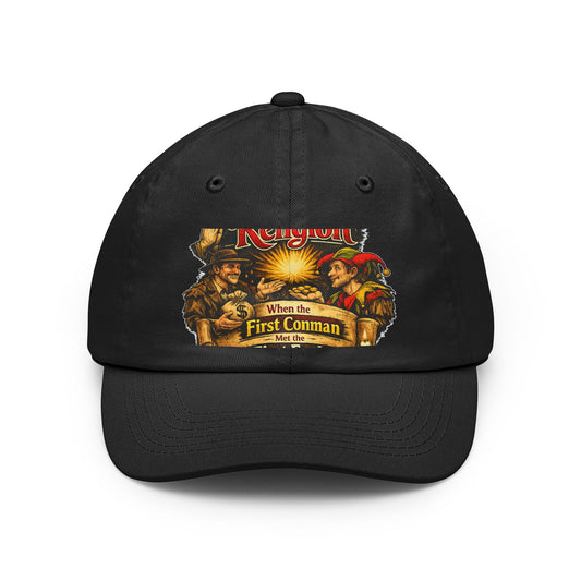 First Conman, First Fool | Dad Hat — AttitudeShirts
