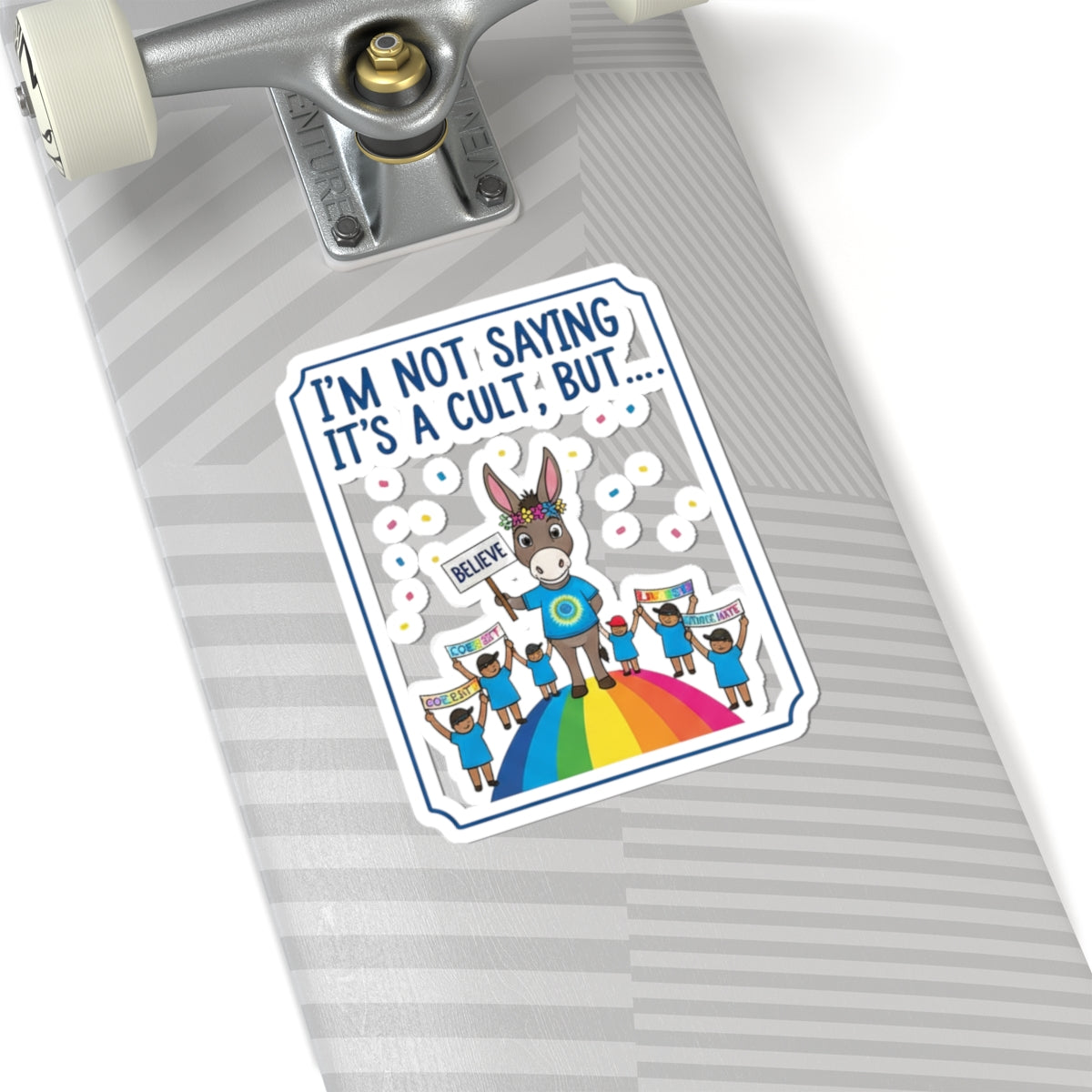 Cult: Liberal Edition | Kiss-Cut Sticker — AttitudeShirts