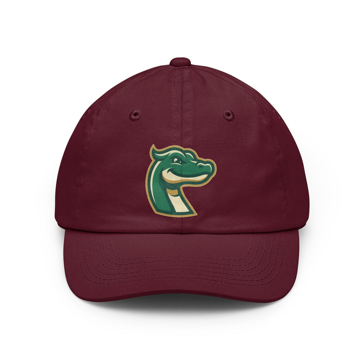 Color: Maroon | Ogopogo (Canada) Dad Hat — Graphic