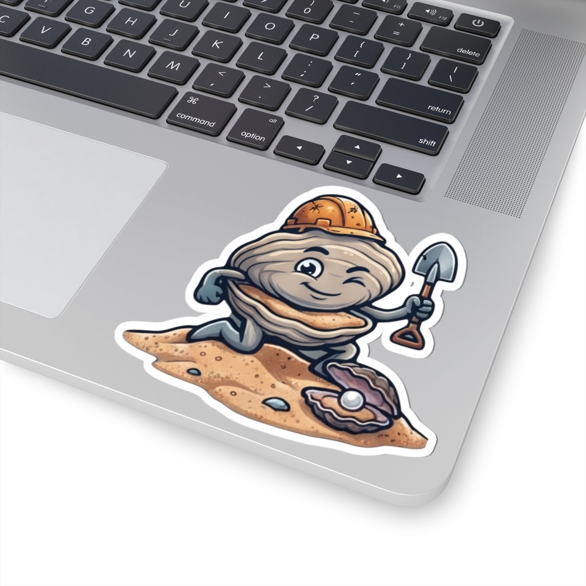 "Digging For The Big Pearl" Sticker