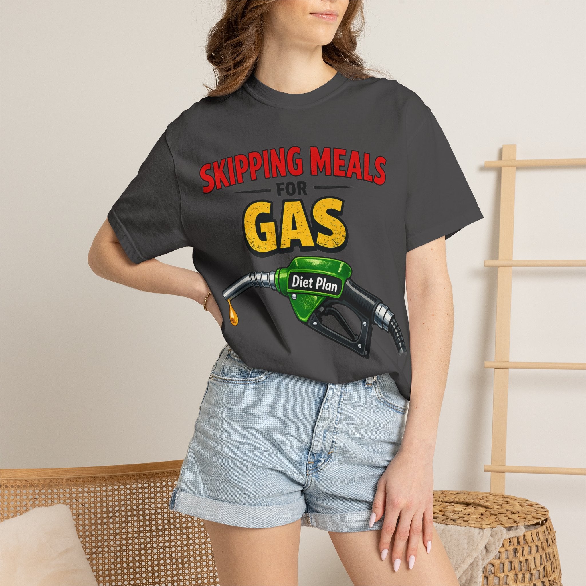"The High-Octane Diet Plan" Unisex Garment-Dyed T-shirt