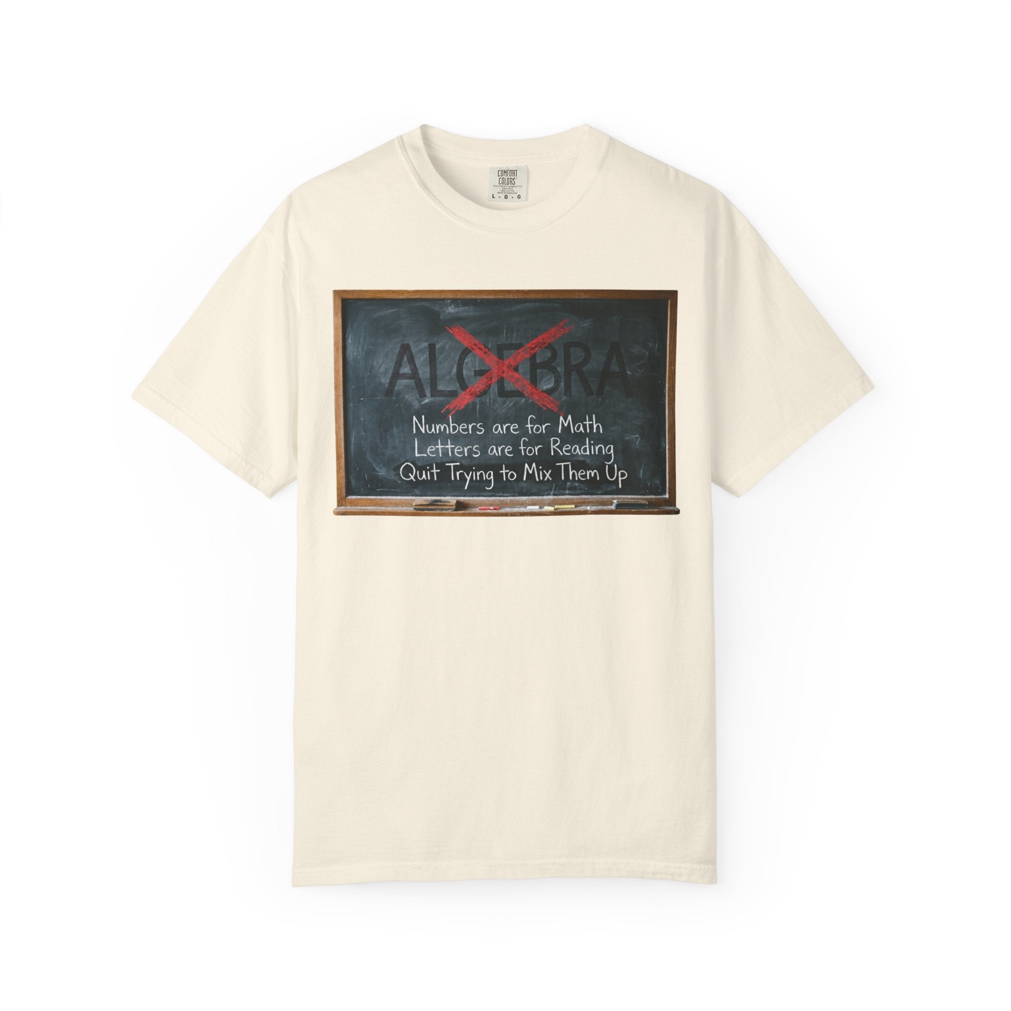 "Algebra" Unisex Garment-Dyed Tee