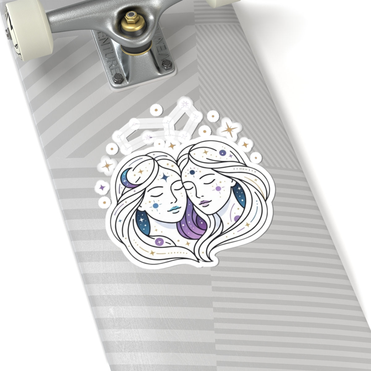 "Gemini The Celestial Twins" Sticker